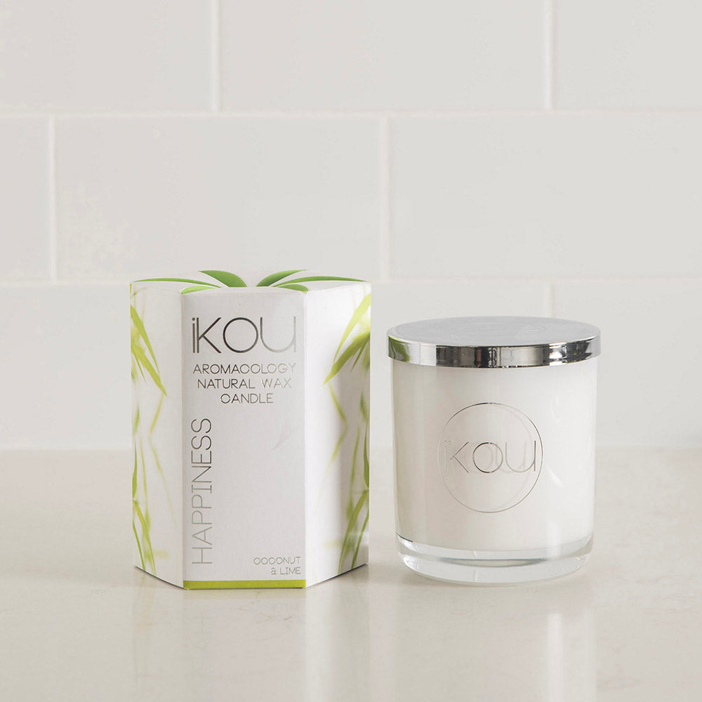 iKOU Eco-Luxury Candle Happiness