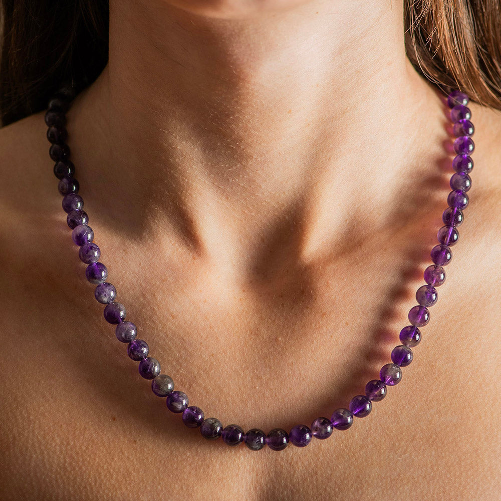 Necklace Gemstone Amethyst