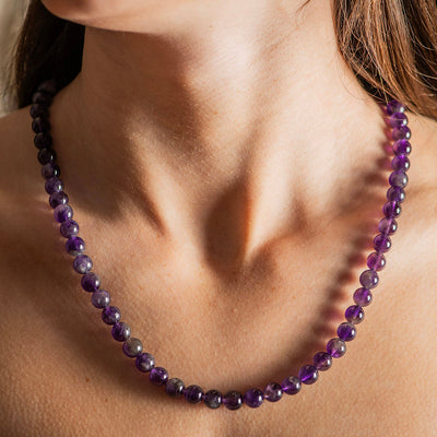 Necklace Gemstone Amethyst