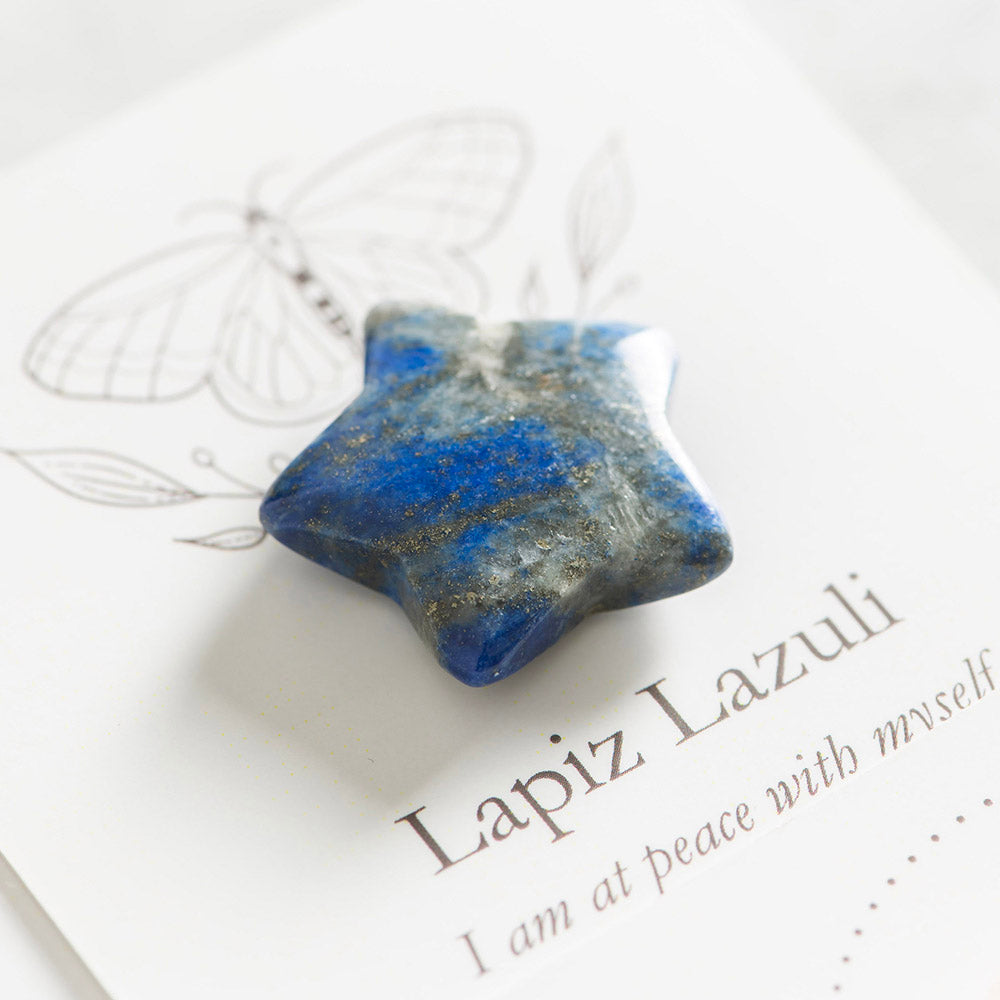 Lapis Lazuli Star Crystal Affirmation
