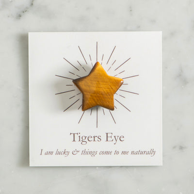 Tigers Eye Star Crystal Affirmation
