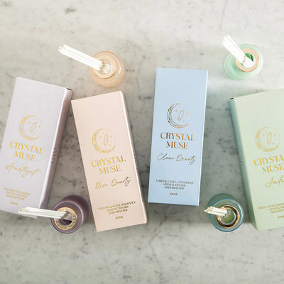 Crystal Muse Clear Quartz Diffuser 100ml