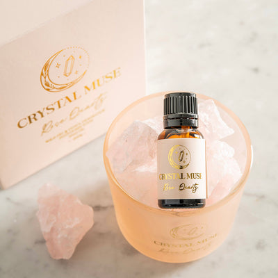 Crystal Muse Rose Quartz Potpourri 400g with Oil
