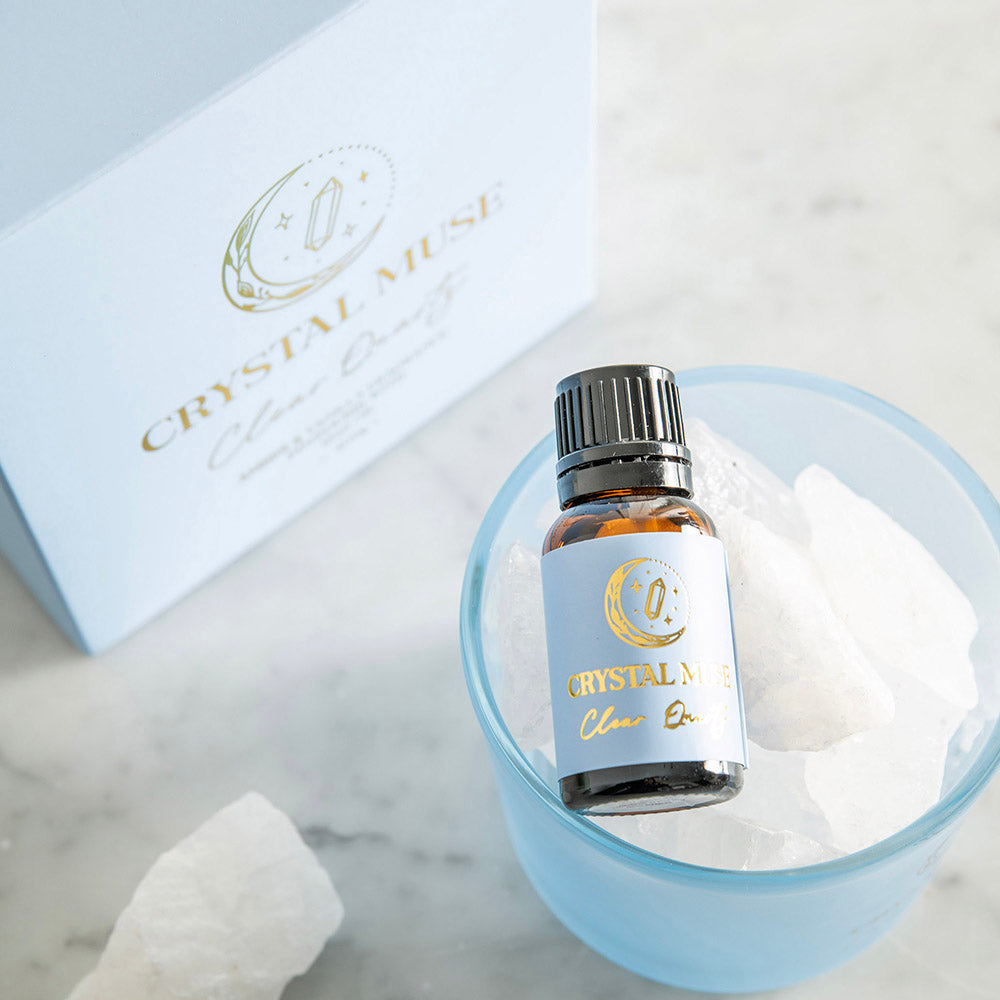 Crystal Muse Clear Quartz Potpourri 400g with Oil