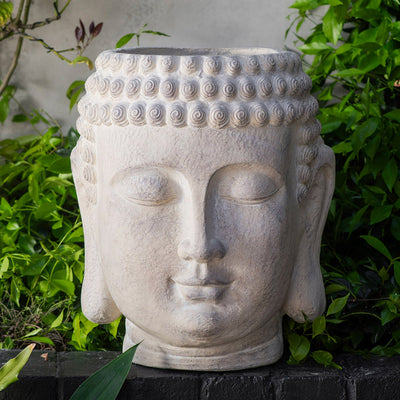 Buddha Head Statue Sandstone 52x43cm