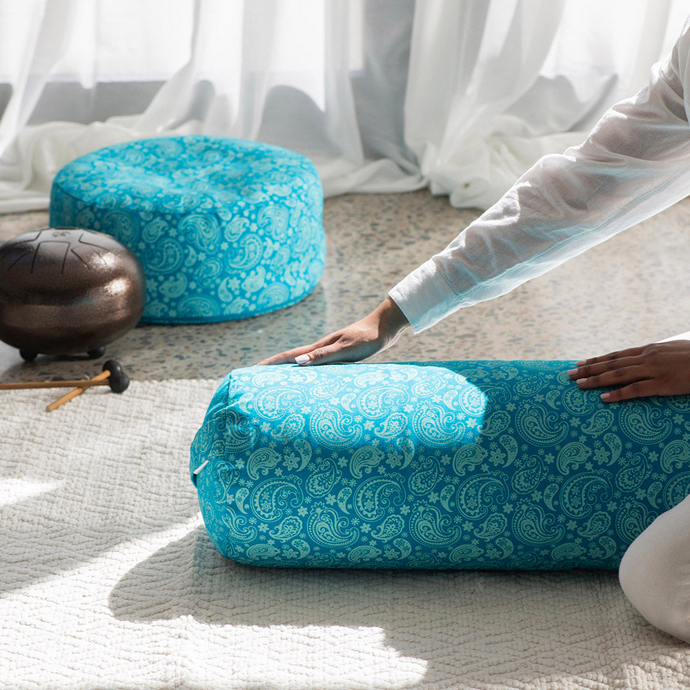 Bolster Turquoise 59x22cm