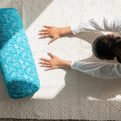 Bolster Turquoise 59x22cm