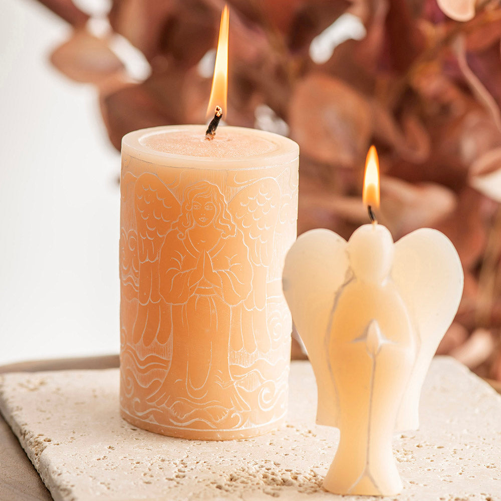 Angel-Shaped Candle Cream – Karma Living