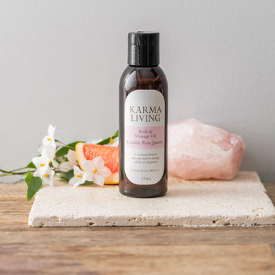 Goddess Body & Massage Oil Rose Quartz 125ml