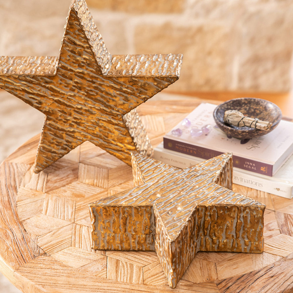 Star Statue Gold 34cm