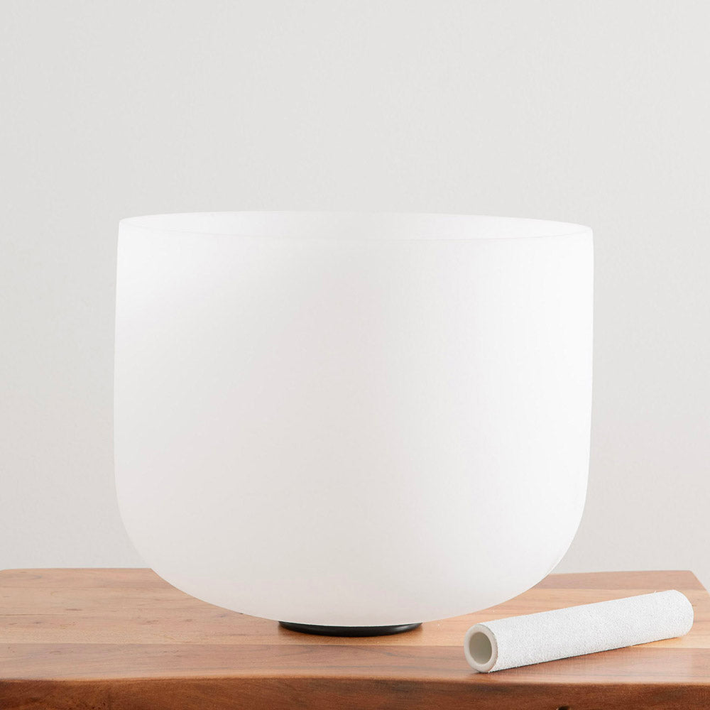 Quartz Crystal Singing Bowl 30cm Root - Note C