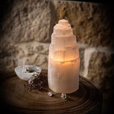 Selenite Tower 18-20cm