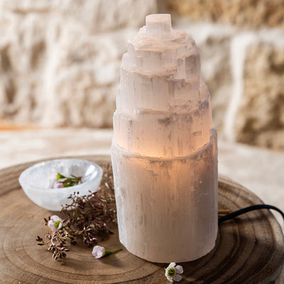 Selenite Tower 18-20cm