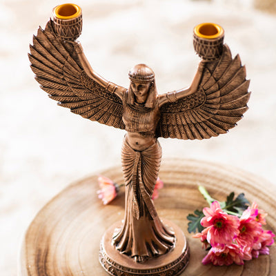 Isis Statue Copper Colour 32cm