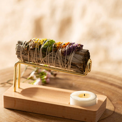Beech Wood Smudge Stick Holder