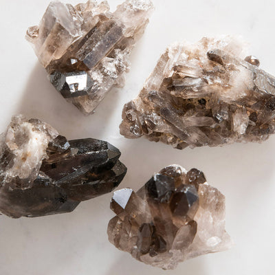 Smoky Quartz Cluster Small