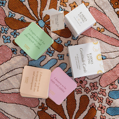 Karma Living Gratitude Affirmation Cards