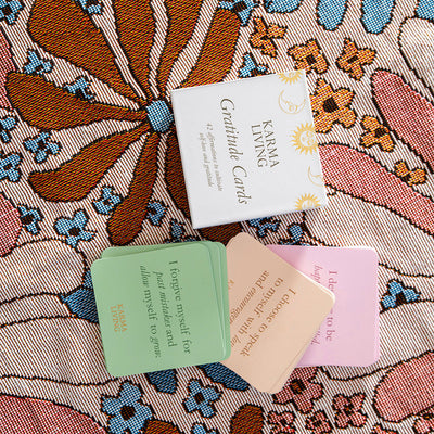 Karma Living Gratitude Affirmation Cards