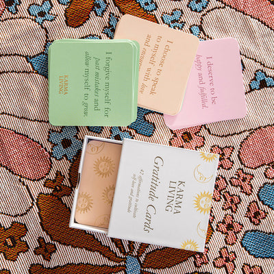 Karma Living Gratitude Affirmation Cards