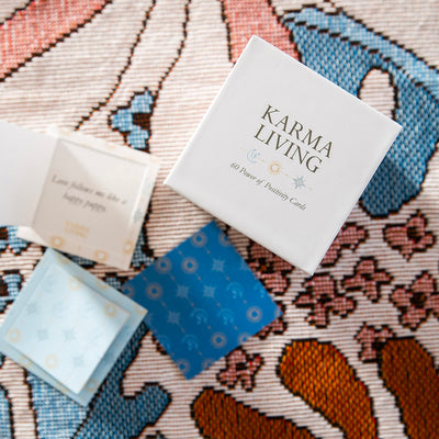 Karma Living Power of Positivity Affirmation Cards