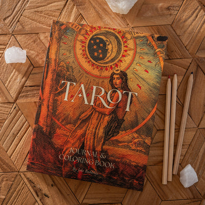 Tarot Journal & Colouring Book by Jack Baddeley