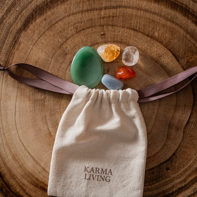 Karma Living Canvas Pouch
