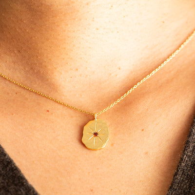 CZ Necklace Gold Plated