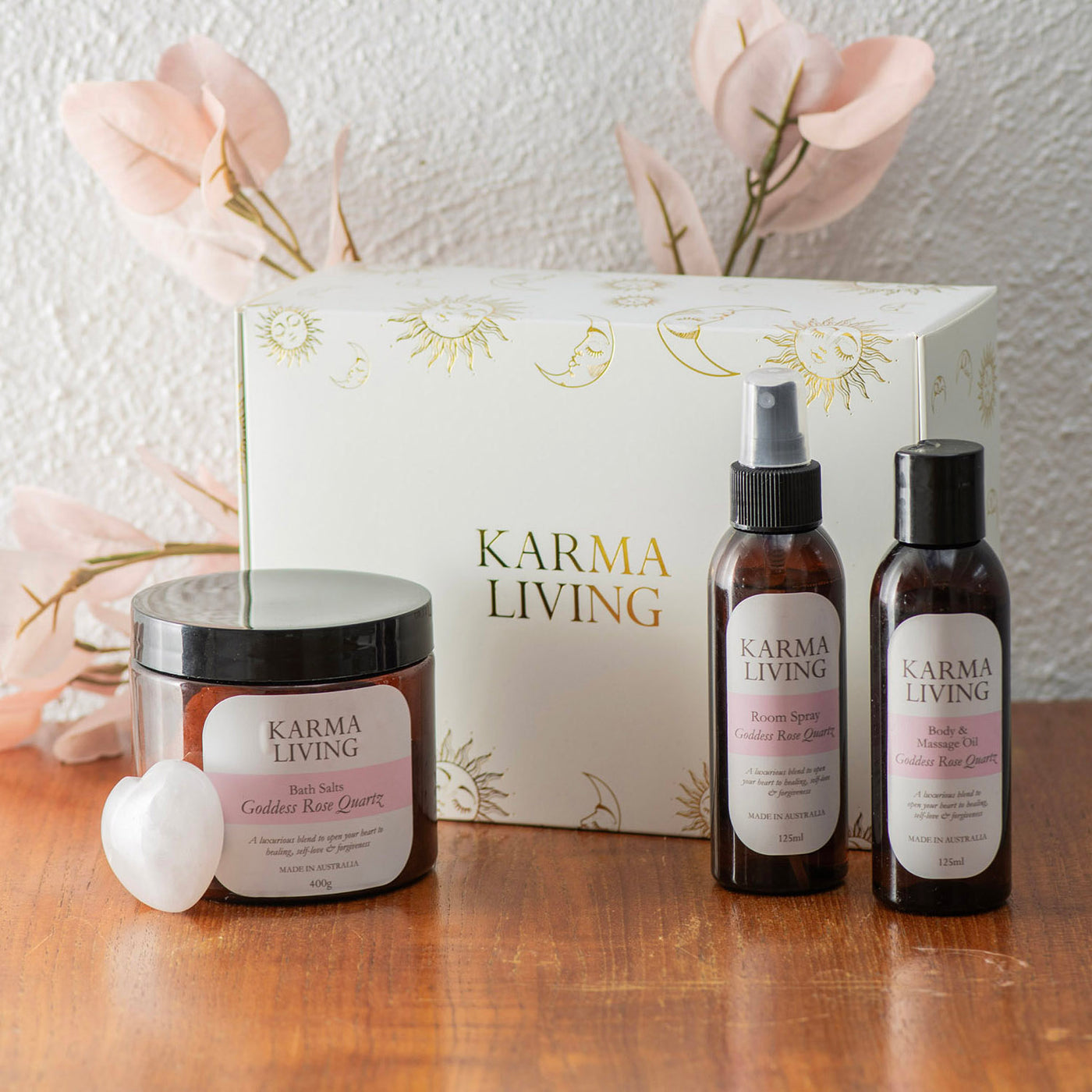 Rose Quartz Goddess Gift Set