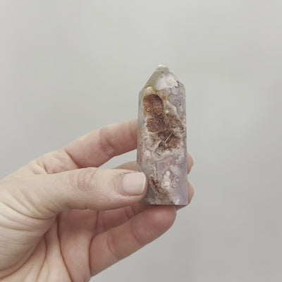 Flower Agate Point Medium #7
