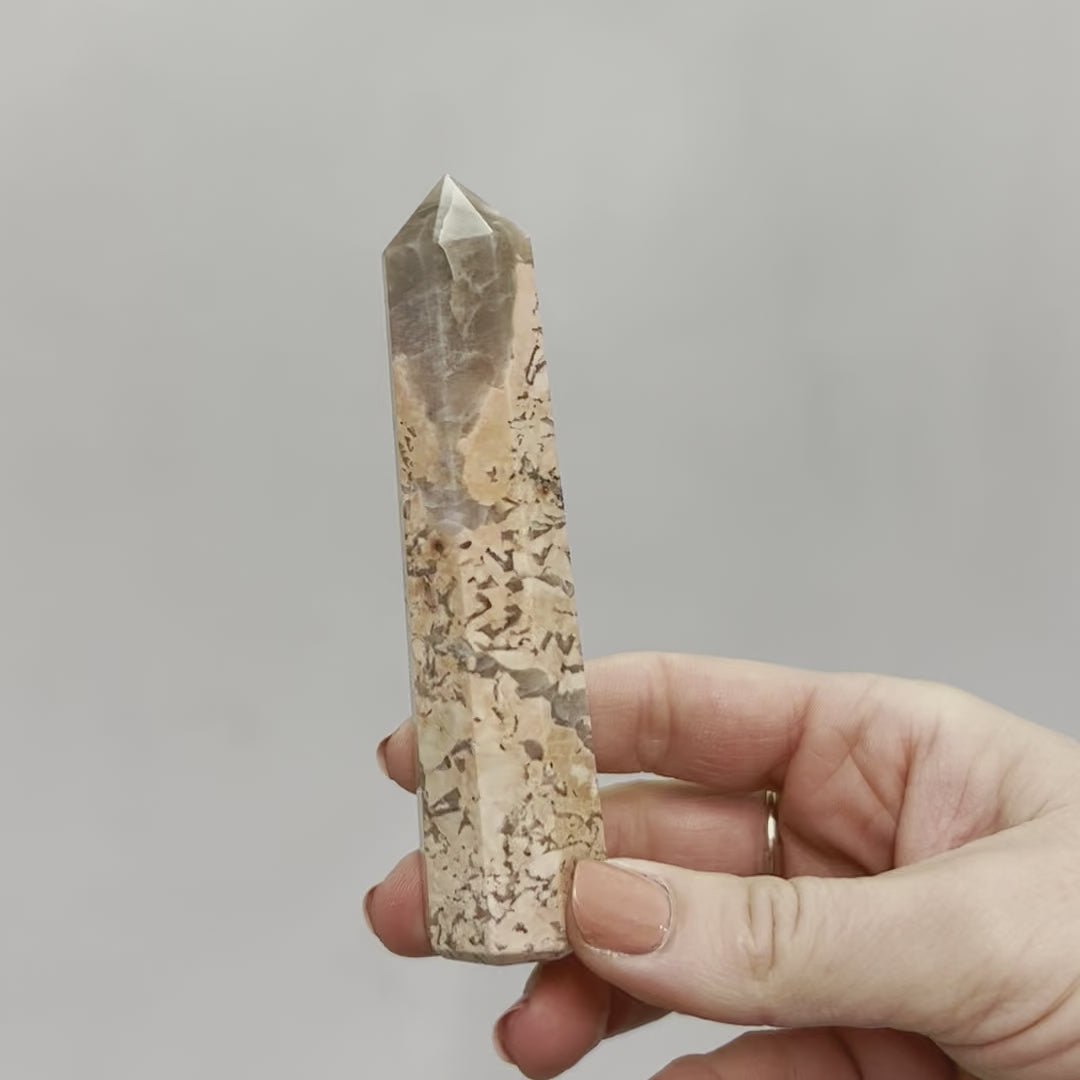 Peach Moonstone Point #8