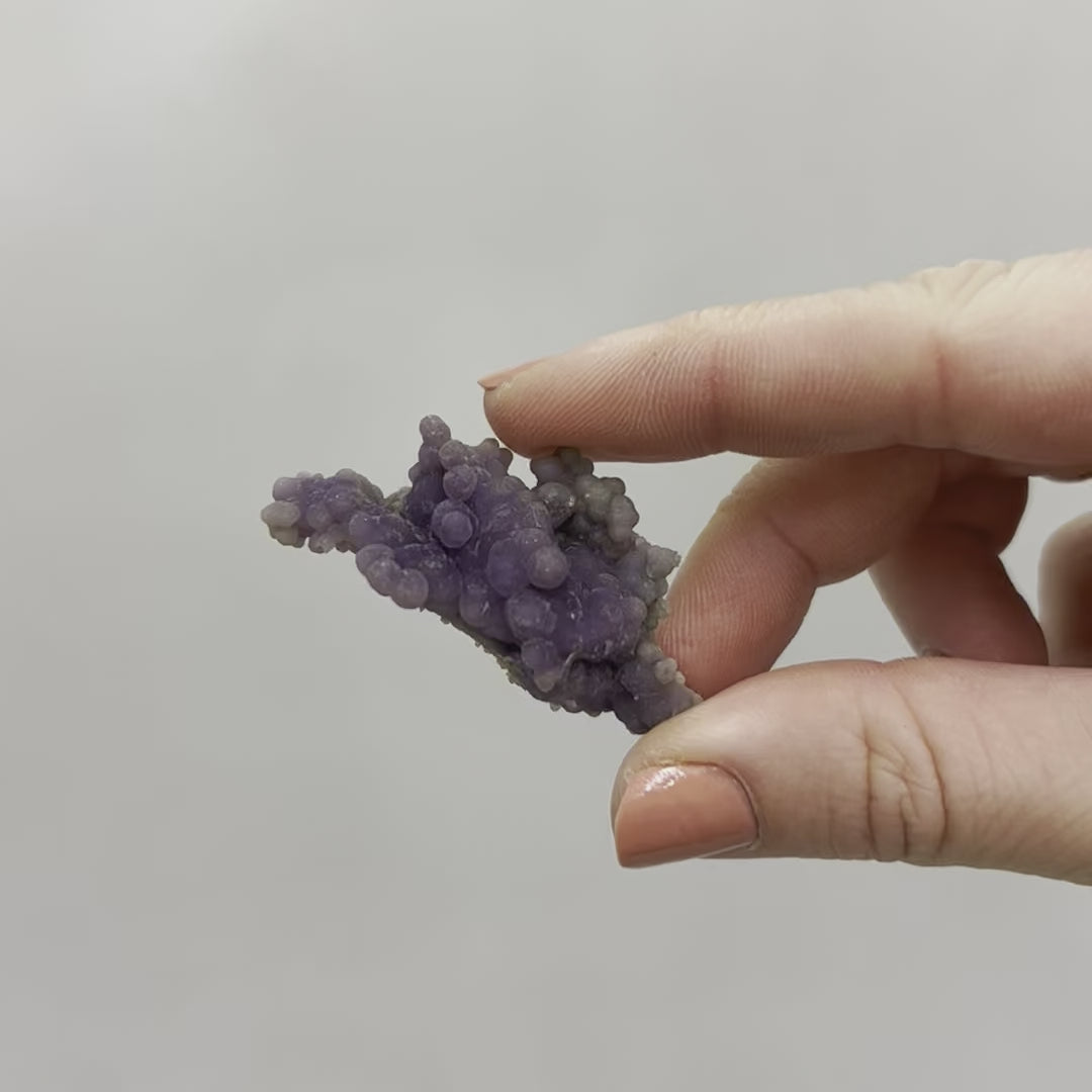 Grape Agate Cluster #21