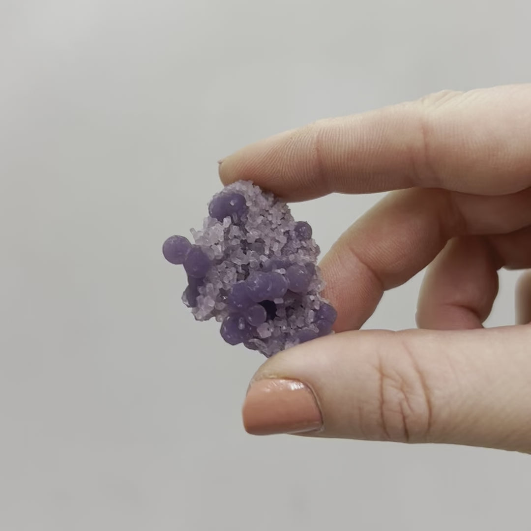 Grape Agate Cluster #16