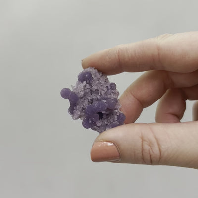 Grape Agate Cluster #16