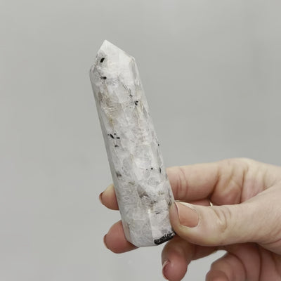 Rainbow Moonstone Point #5
