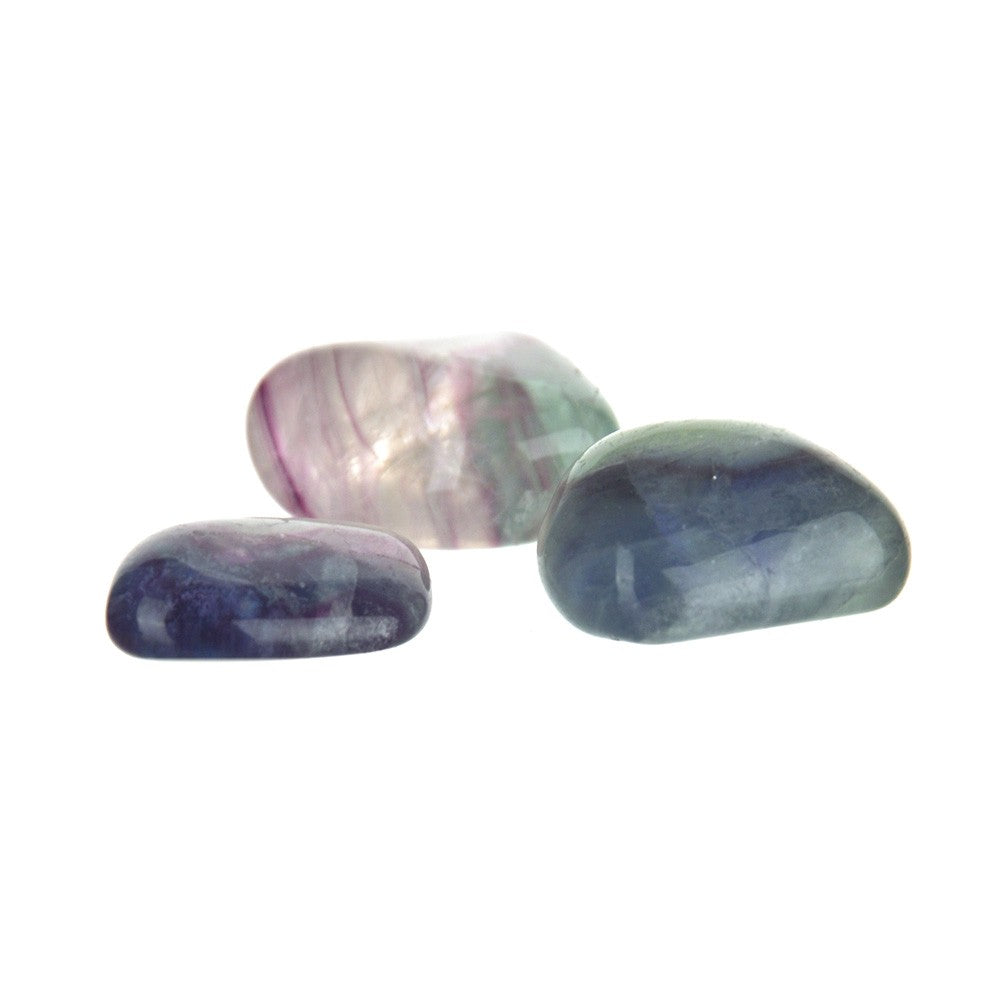 Fluorite Tumble Stone - Karma Living