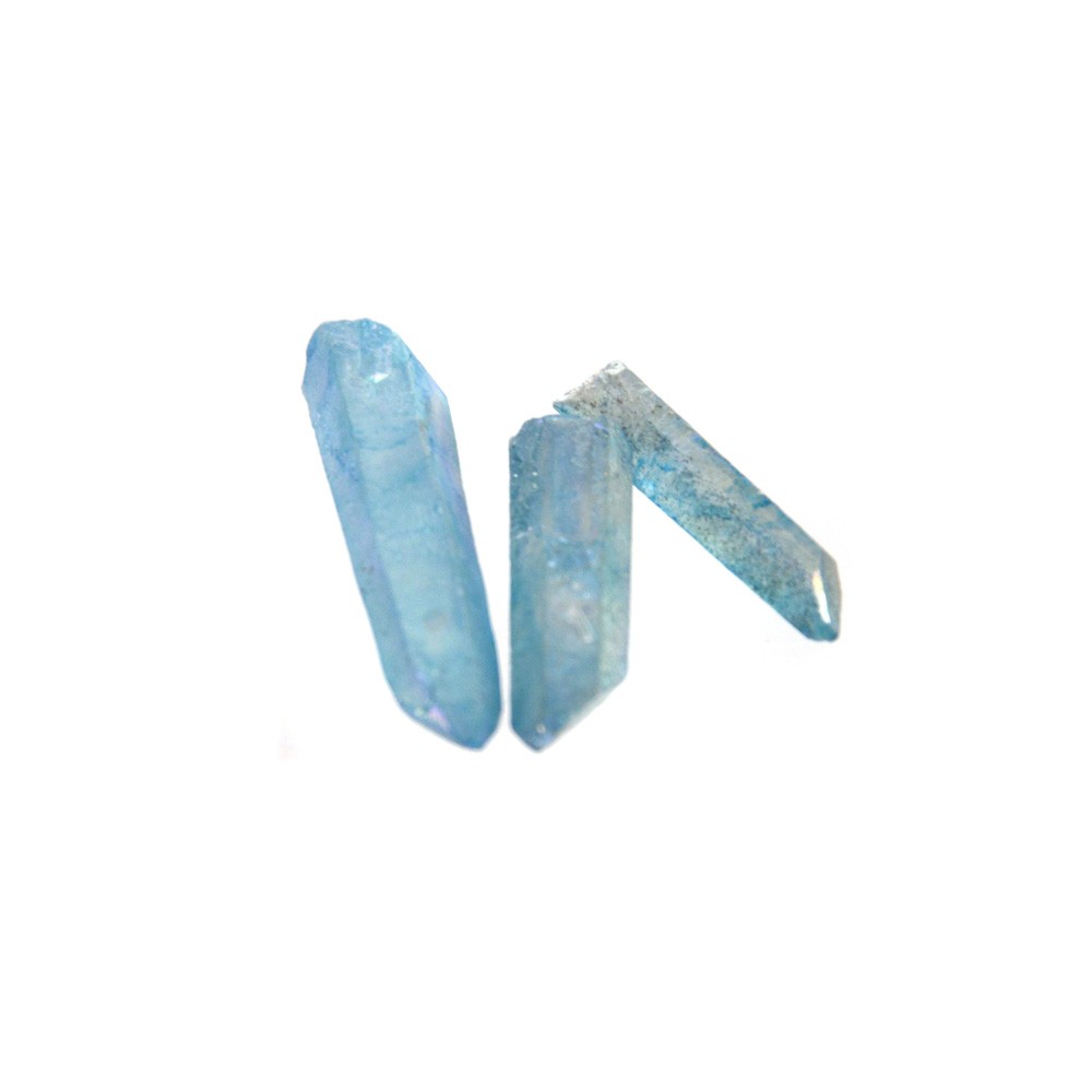 Aqua Aura Quartz Point – Karma Living