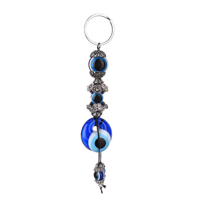 Evil Eye with Small Eyes Key Ring - Karma Living