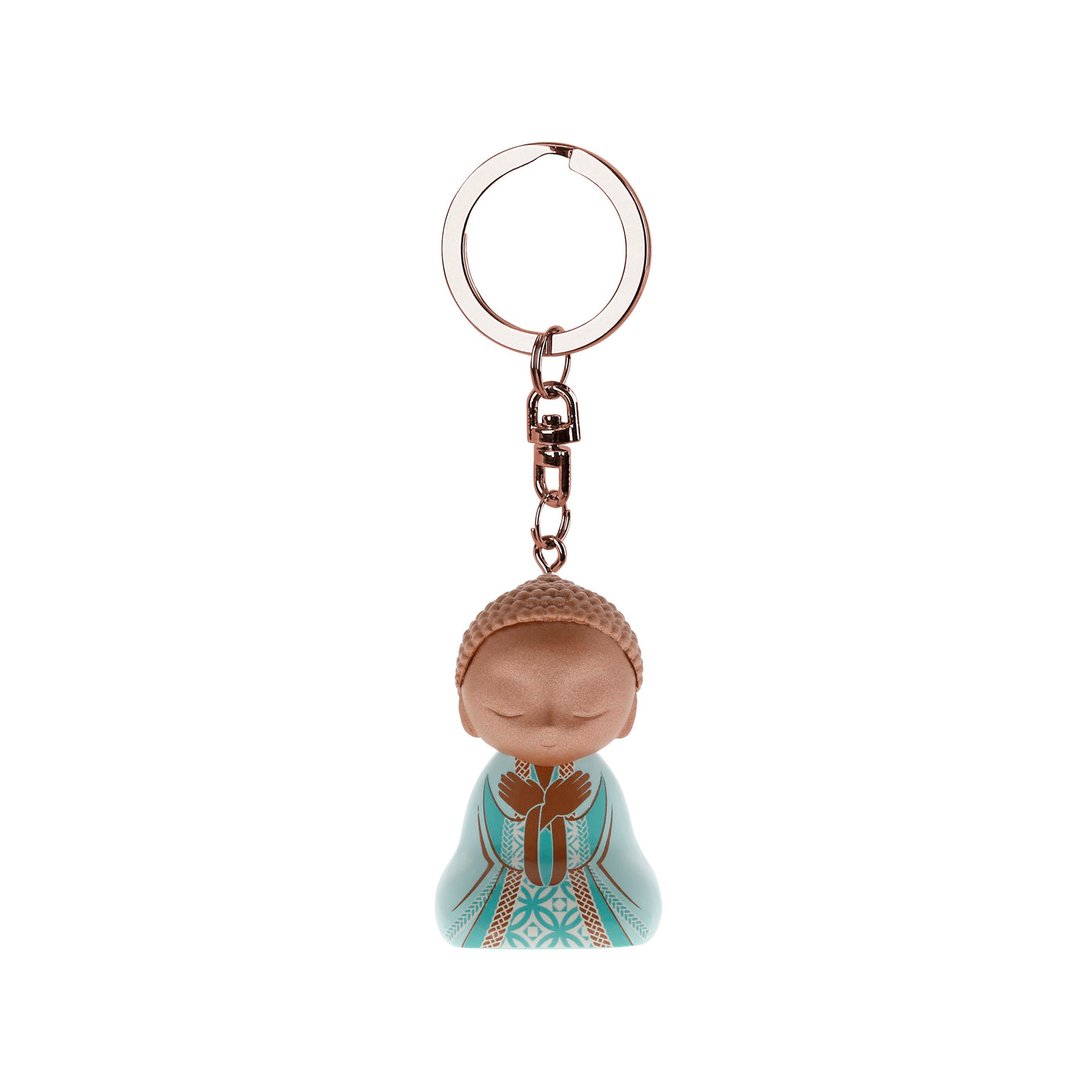 Little Buddha Keyring Be Patient - Karma Living