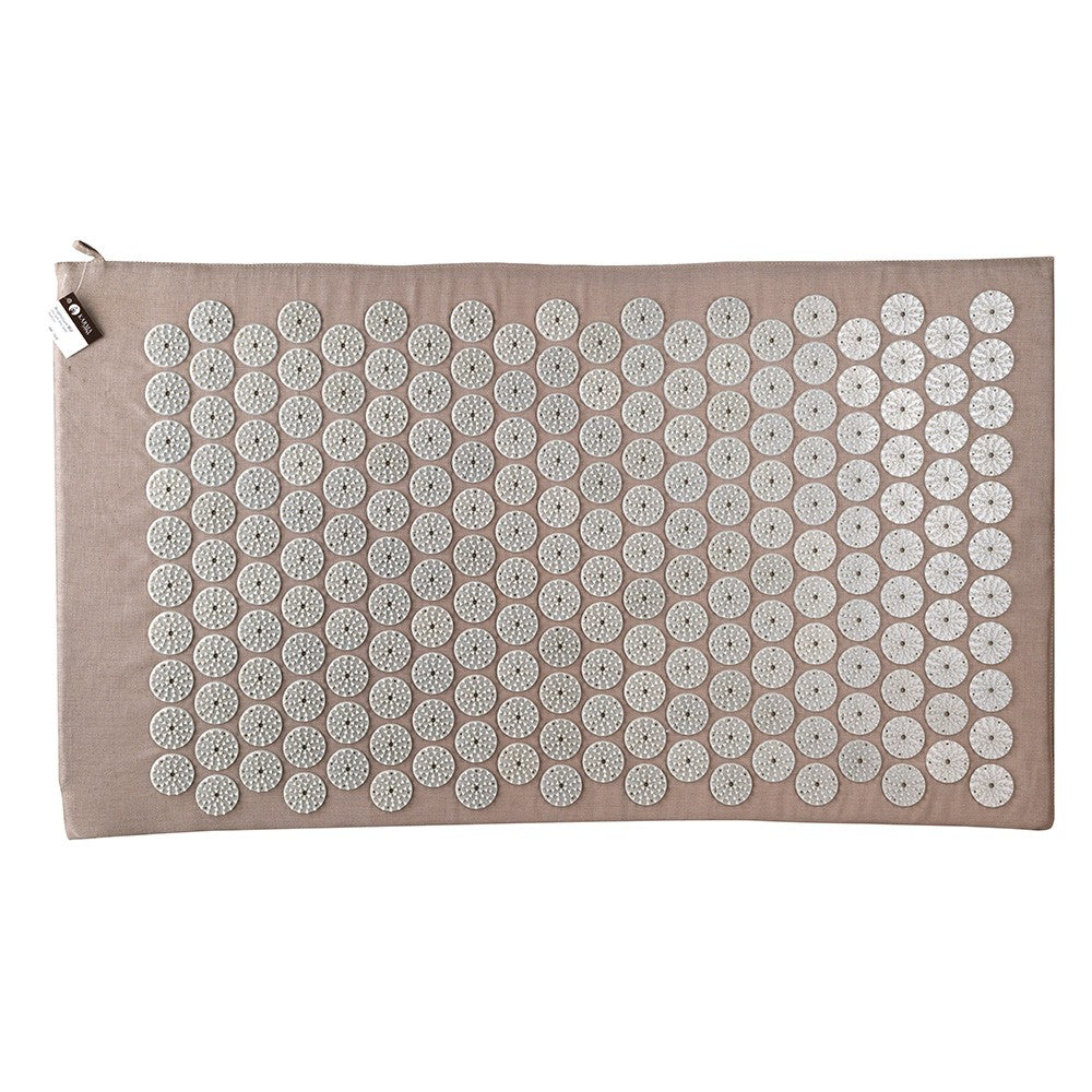 Acupressure Mat Grey & Grey 78cm - Karma Living