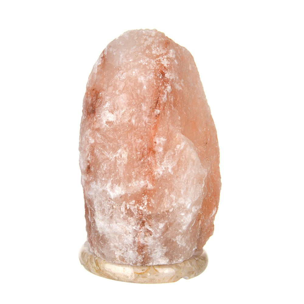 Natural Himalayan Salt Lamp Marble Base 2-3kg - Karma Living