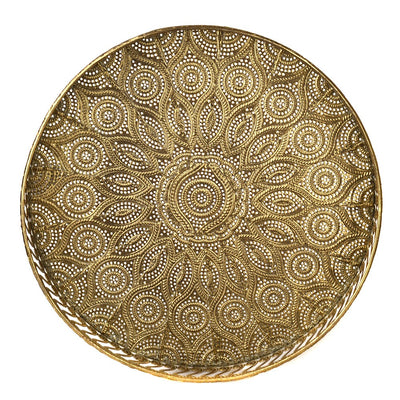 Peacock Metal Tray - Karma Living