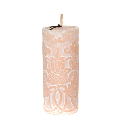 CANDLE Pillar Buddha Jasmine Scented Cream 10x4.5cm