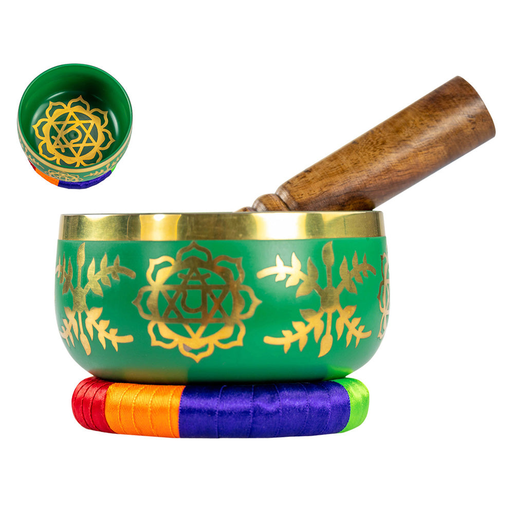 Singing Bowl Green 13cm - Karma Living