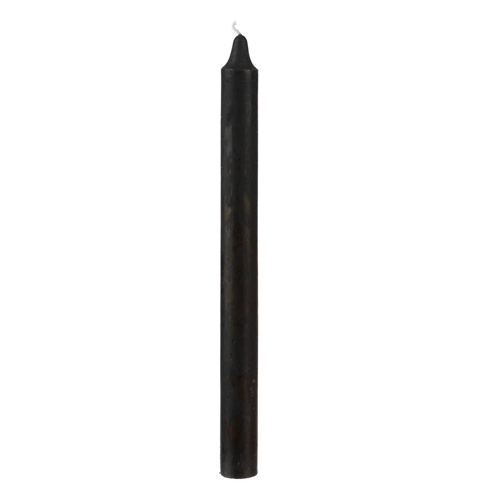 Tapered Candle Black - Karma Living