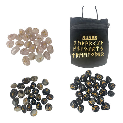 Crystal Rune Set (Assorted Styles) - Karma Living