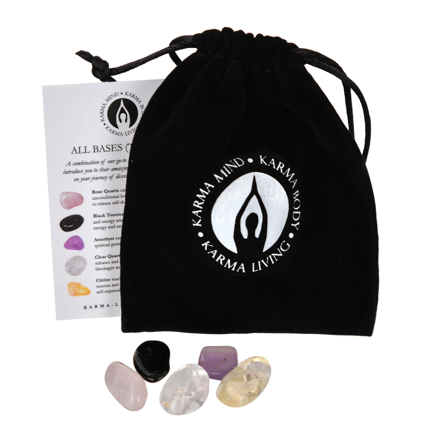 Crystal Kit All Bases (Tumbled) - Karma Living