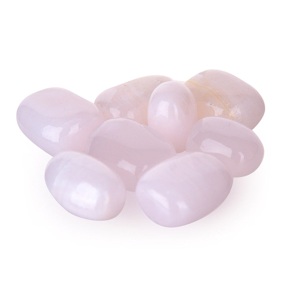 Pink Calcite Tumble Stone - Karma Living