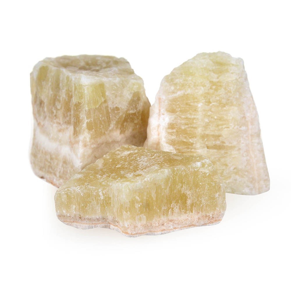 Lemon Calcite Rough Specimen - Karma Living