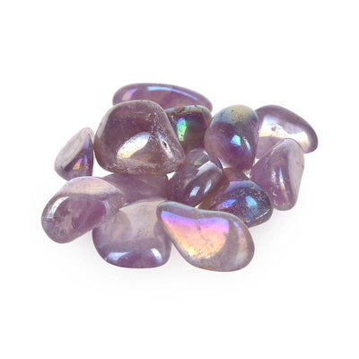 Aura Amethyst Tumble Stone - Karma Living