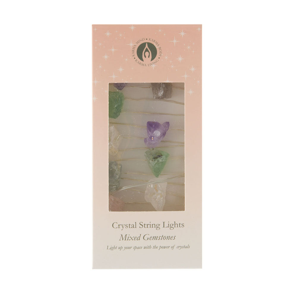 Mixed Gemstones String Lights 2m